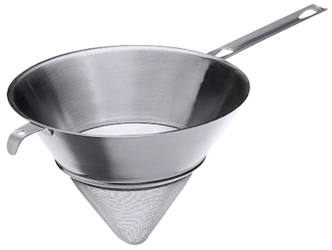 Passoire à gaz a. manche plat 19.5cm