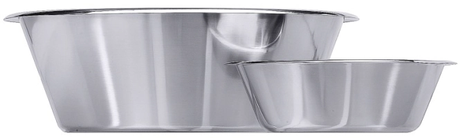 Schüssel konisch flach 0.5 lt.