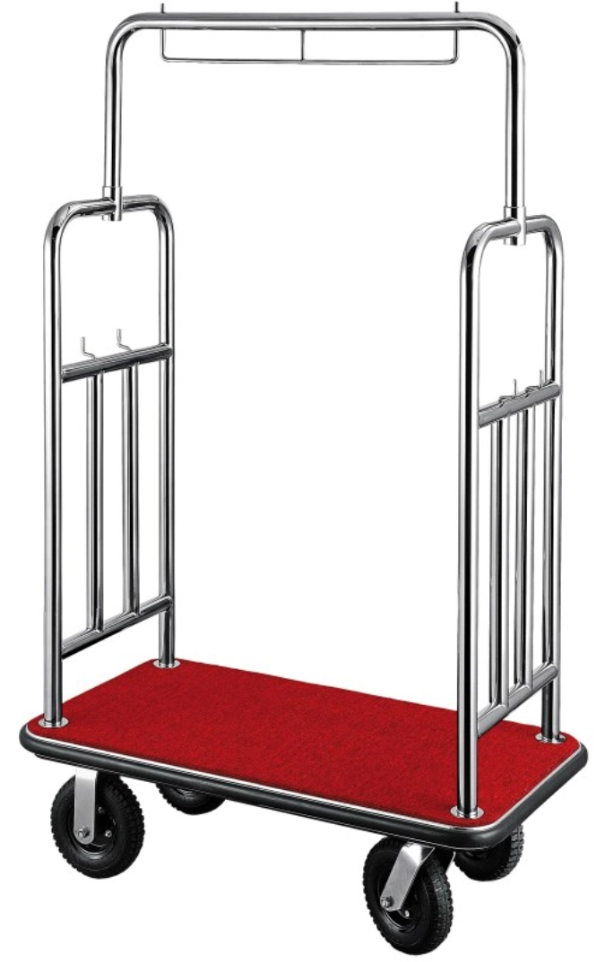 Chariot de transport de vêtements 110x61x184cm (LxlxH)