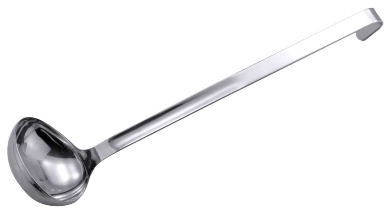 Louche 9cm, longueur du manche 30cm, 0.1 lt.