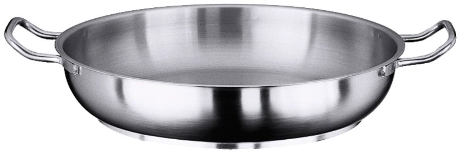 Paellapfanne 60 cm, Edelstahl, nicht induktionsgeeignet