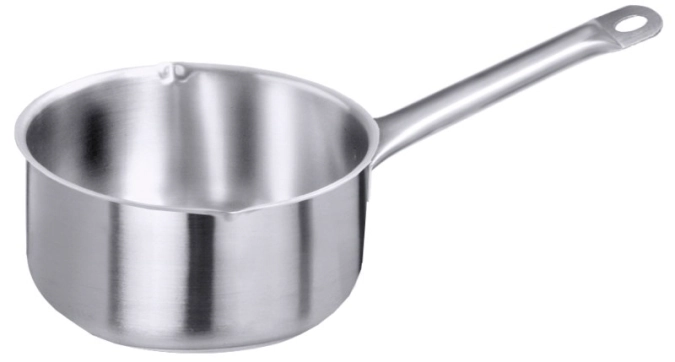 Casserole à lait a. bec verseur, Adapté à l'induction