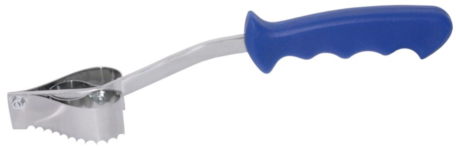 Fischentschupper mit blauem Griff 30 cm