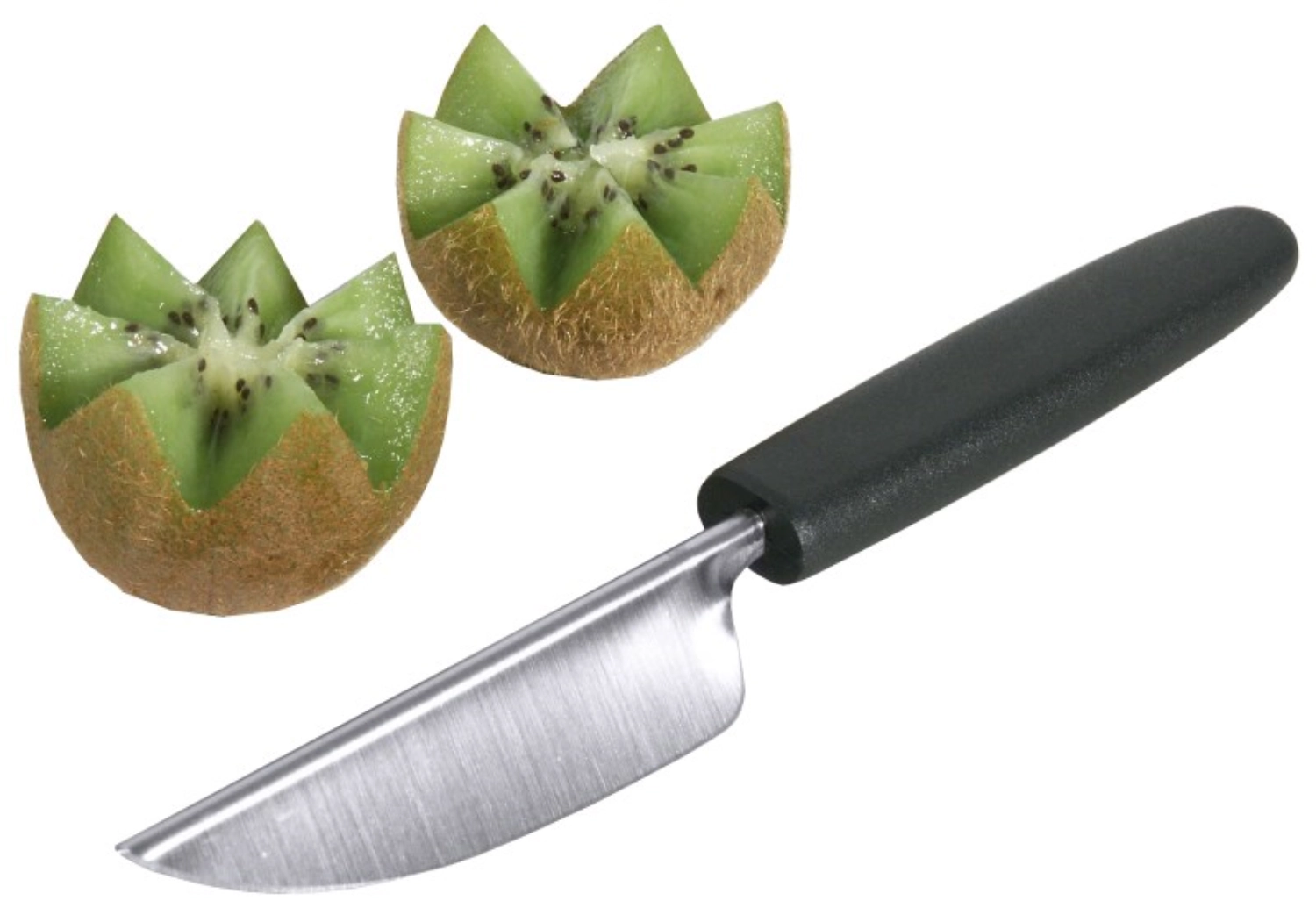 Décorateur de fruits 20,5 cm a. manche noir