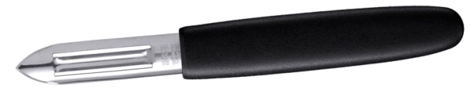 Éplucheur a. manche noir