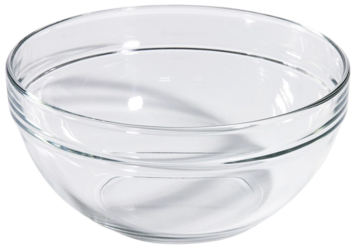 Bol en verre 23cm, empilable