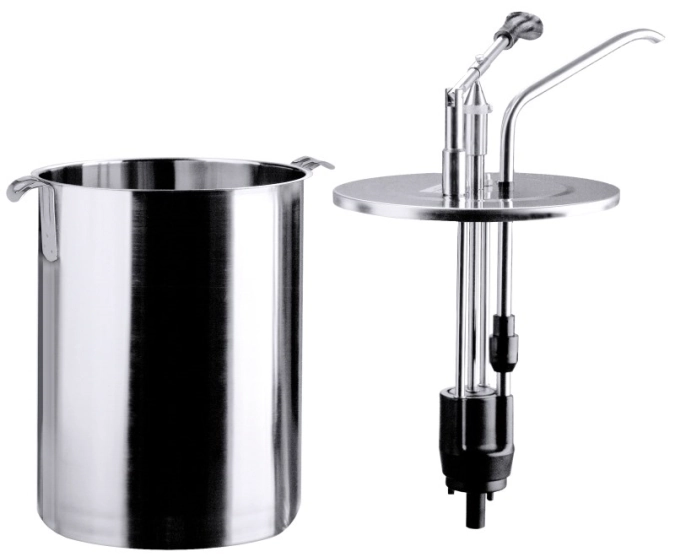 Distributeur rond 10 l a. récipient