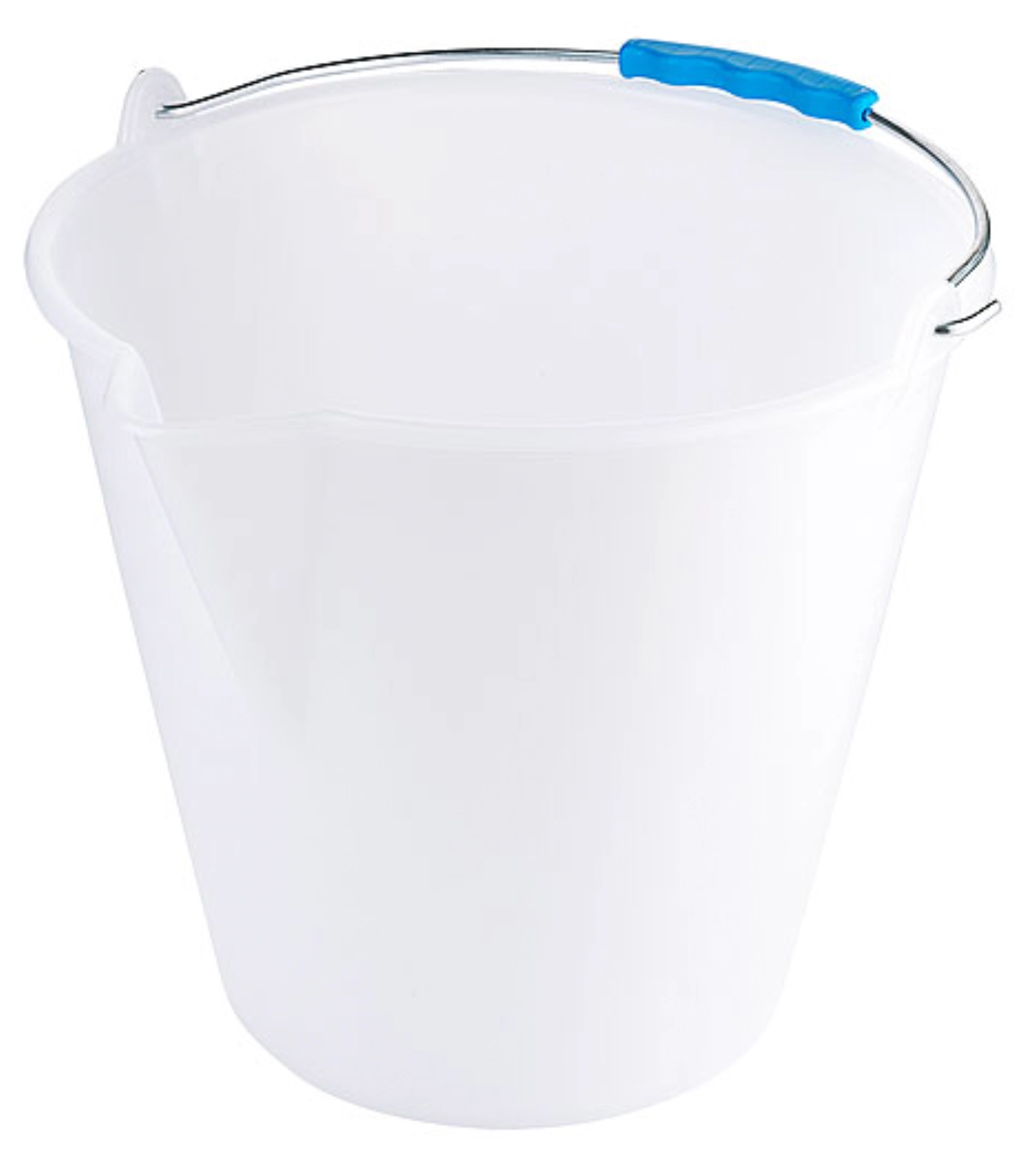 Seau en plastique 12 l a. bec verseur