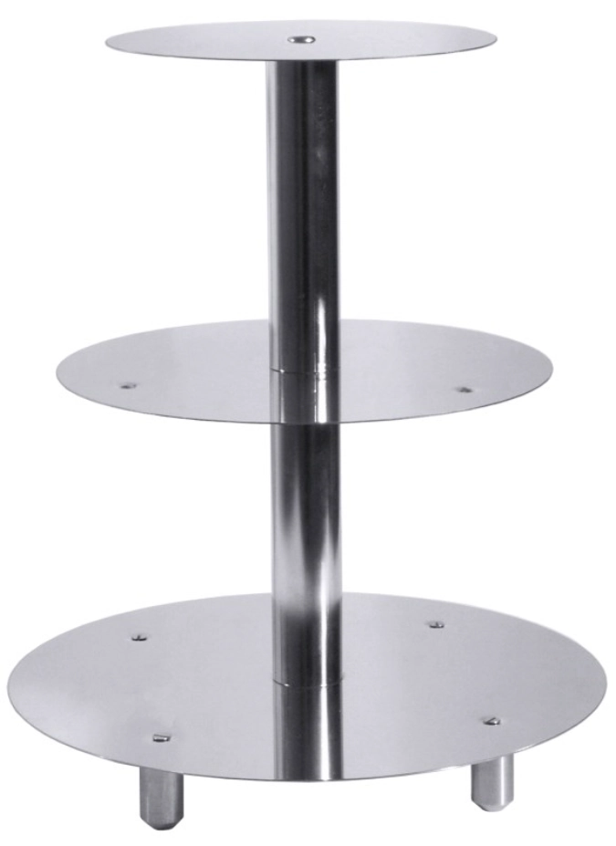 Présentoir à gâteaux à 3 étages 20/26/32cm H : 39cm