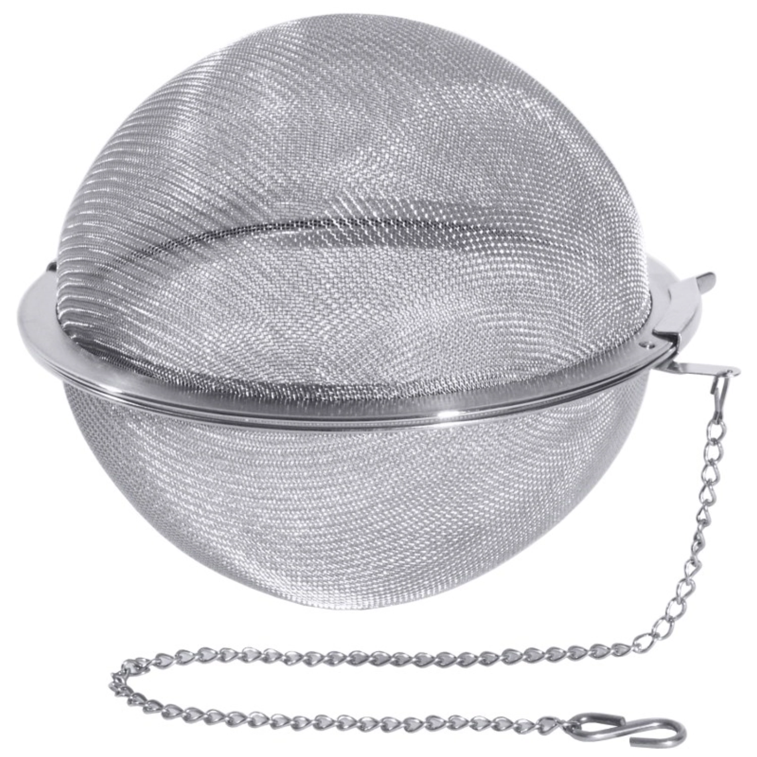 Boule à thé/épices 15 cm, filtre fin acier inoxydable