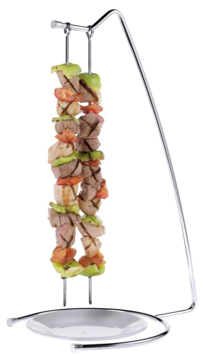 Support à brochettes sans brochettes
