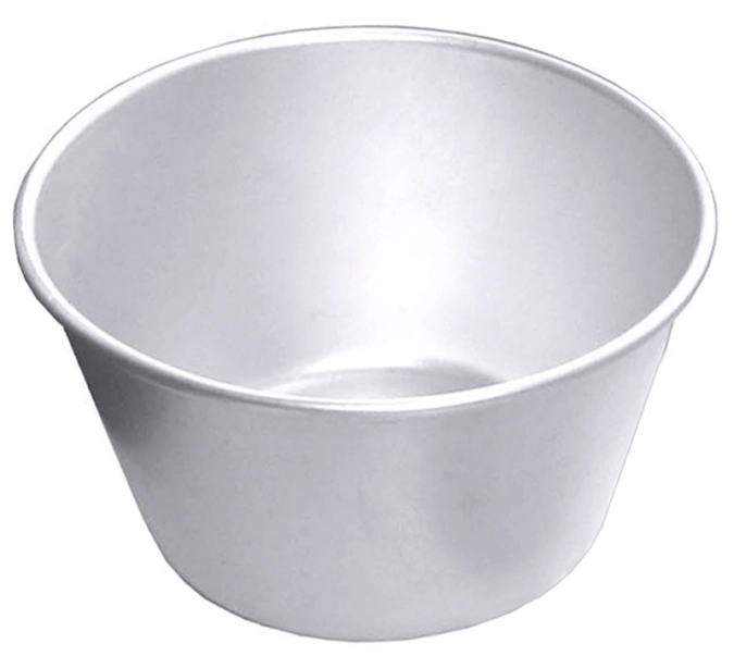 Moules à pudding/godet Ø7cm H : 5.5cm, alu