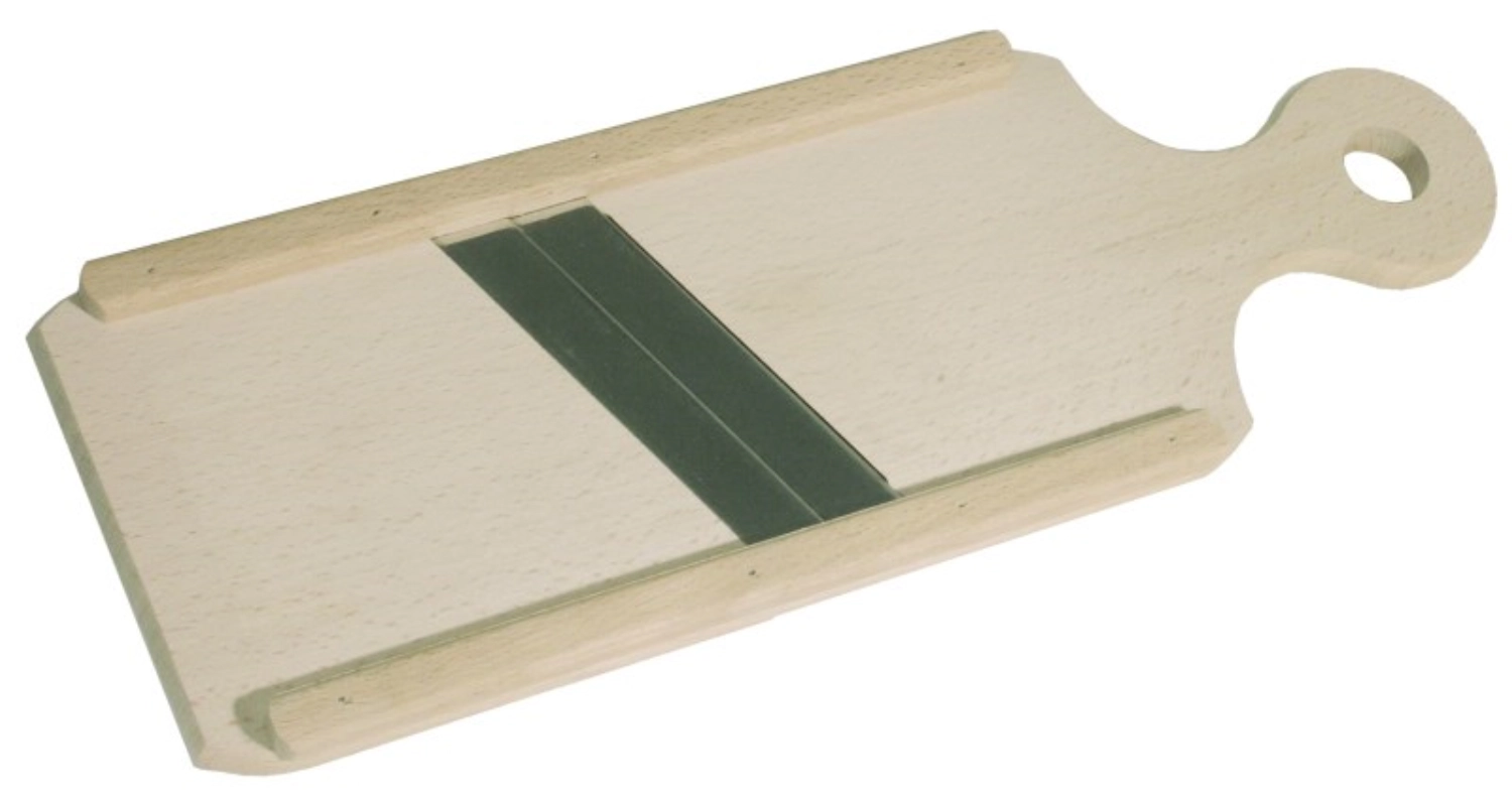 Rabot à cornichons a. 2 couteaux