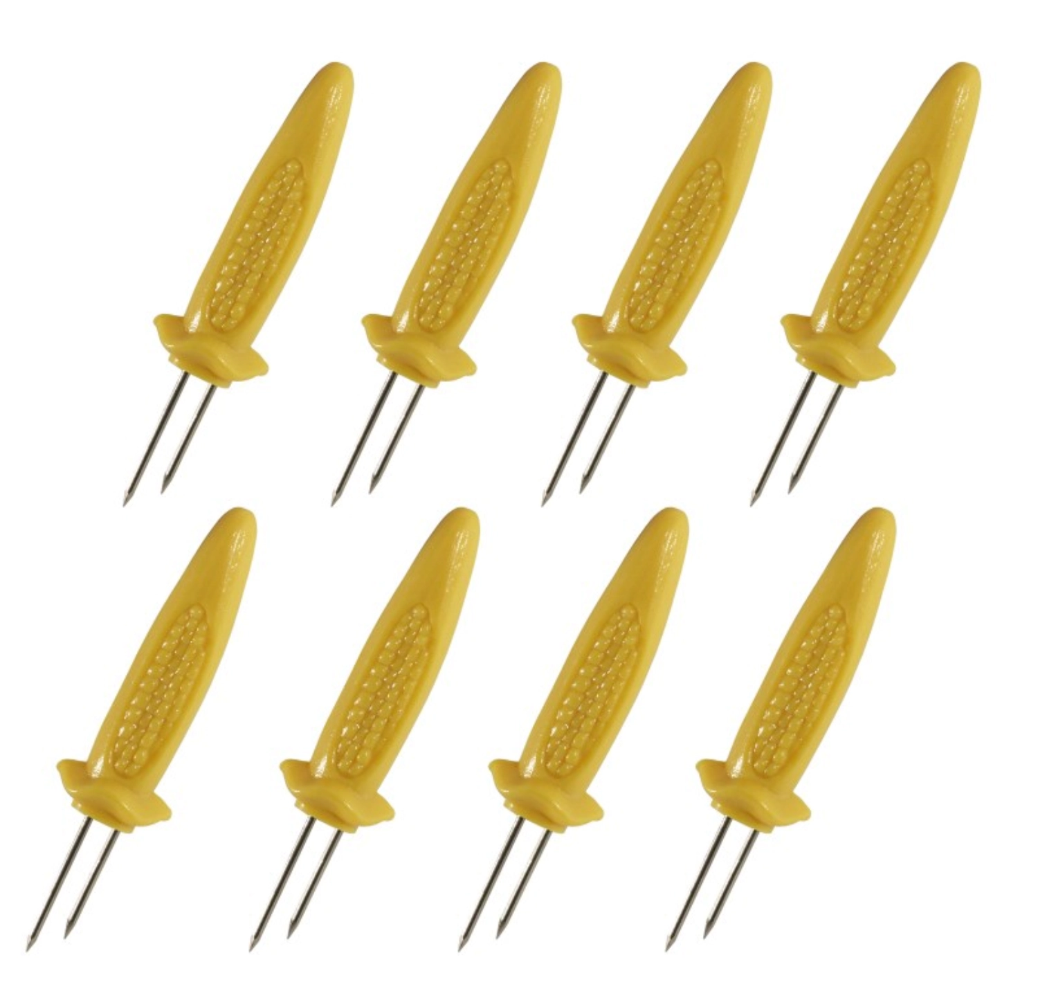 Fourchettes à épis de maïs à 8 pièces