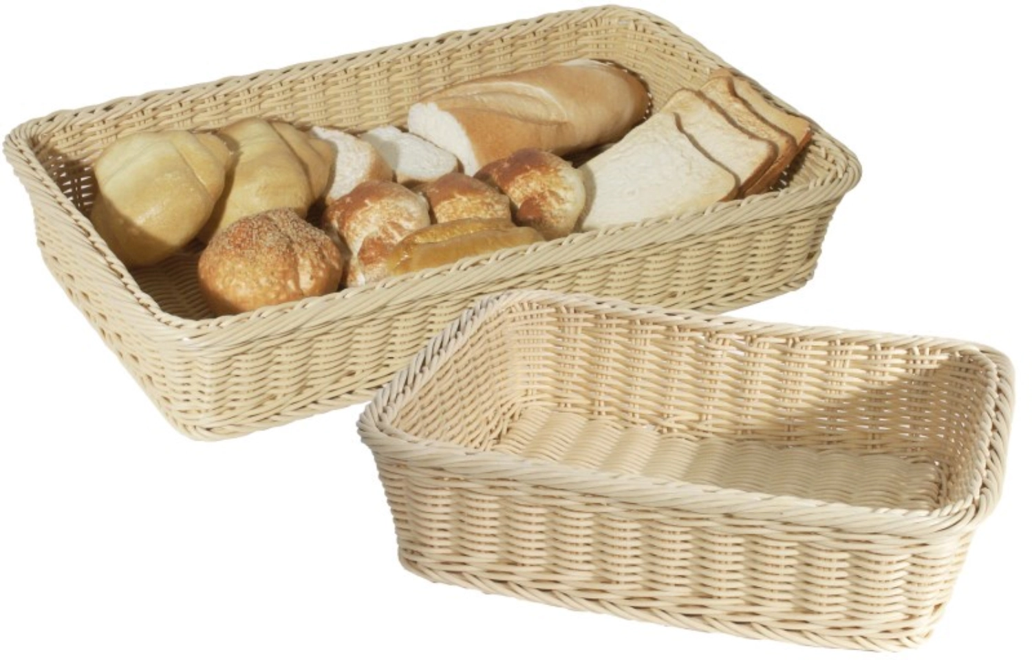 Panier GN 1/2, Couleurs naturelles, PP