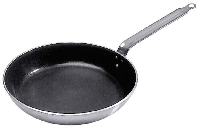 Antihaft-Pfanne 20cm , alu, mit Edelstahlgriff