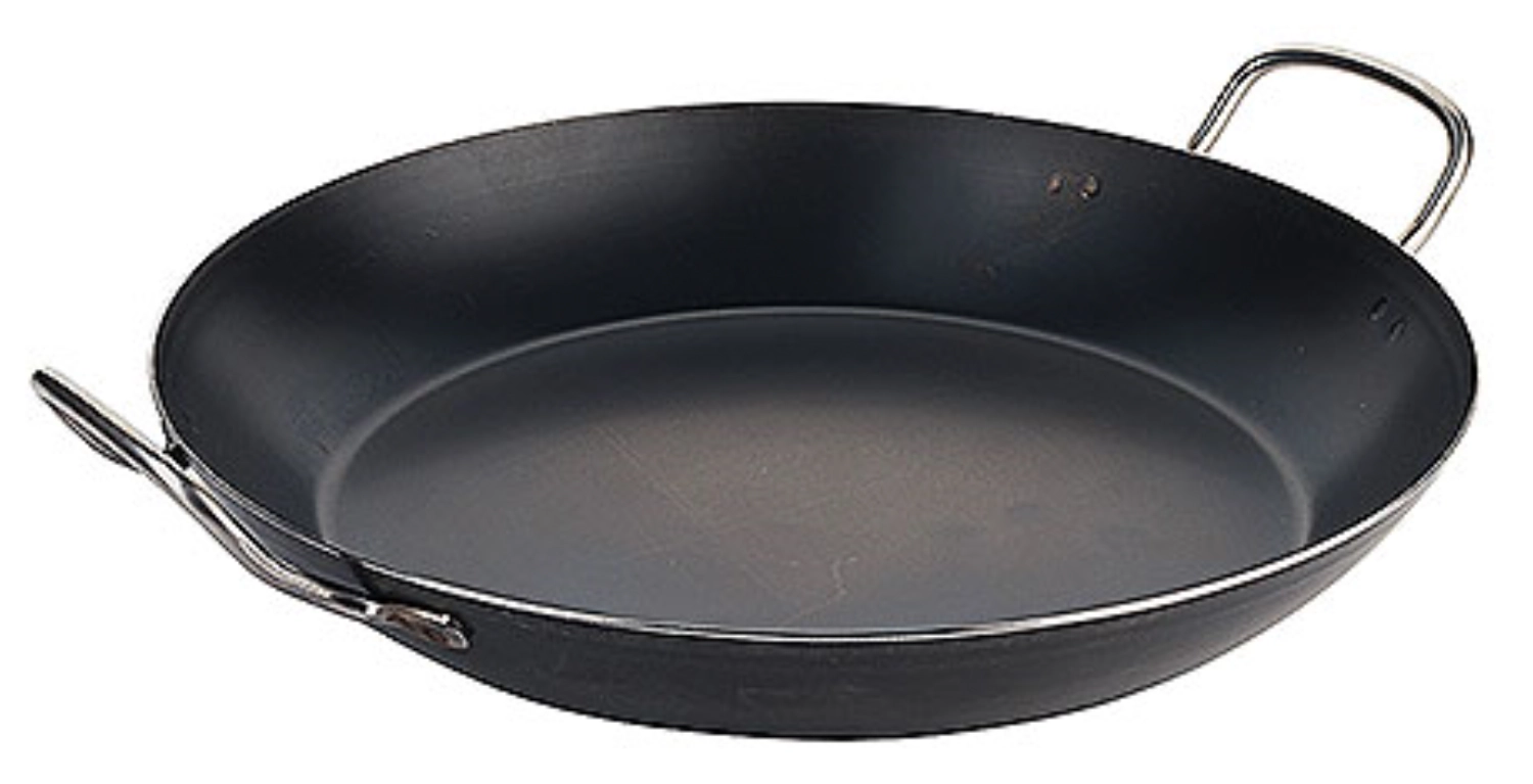 Poêle à paella en fer 34,5 cm