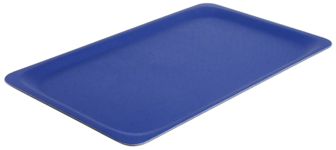 Plateau GN 1/1, bleu, antidérapant