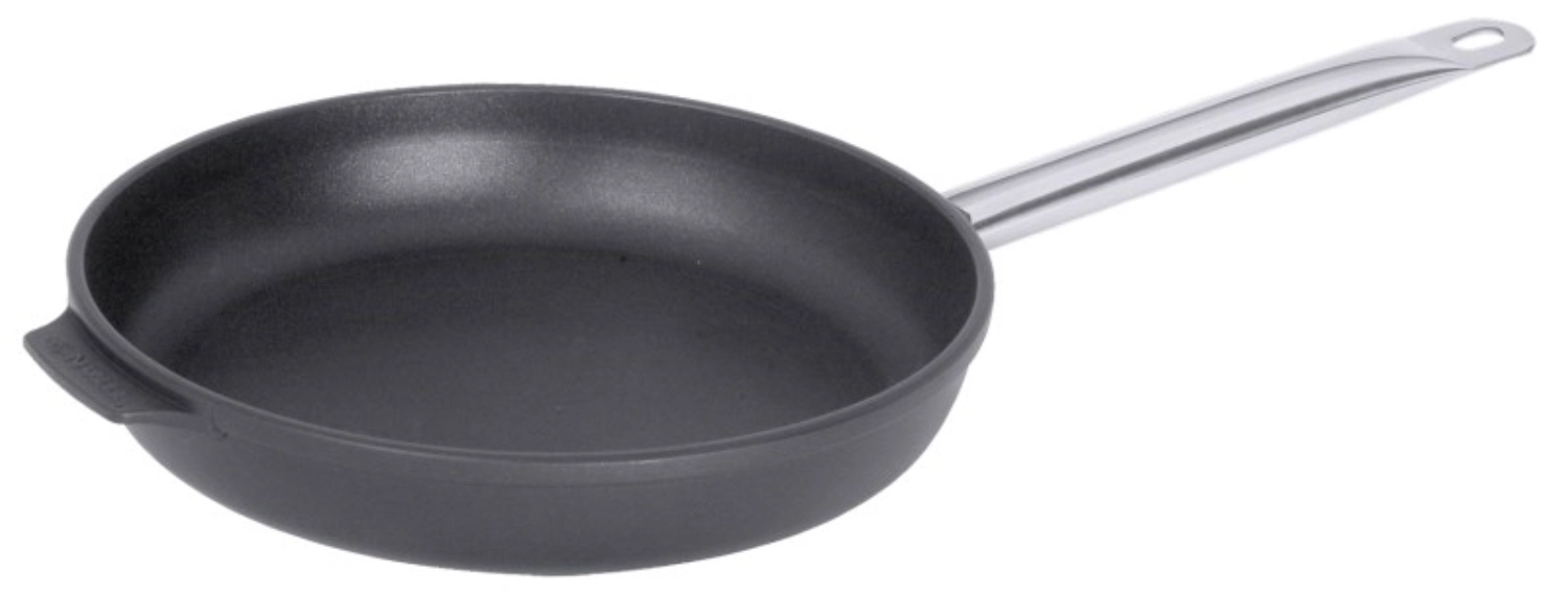 Poêle antiadhésive 32 cm, alu a. revêtement titane-alu