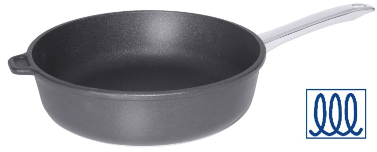 Poêle en fonte d'aluminium 28 cm