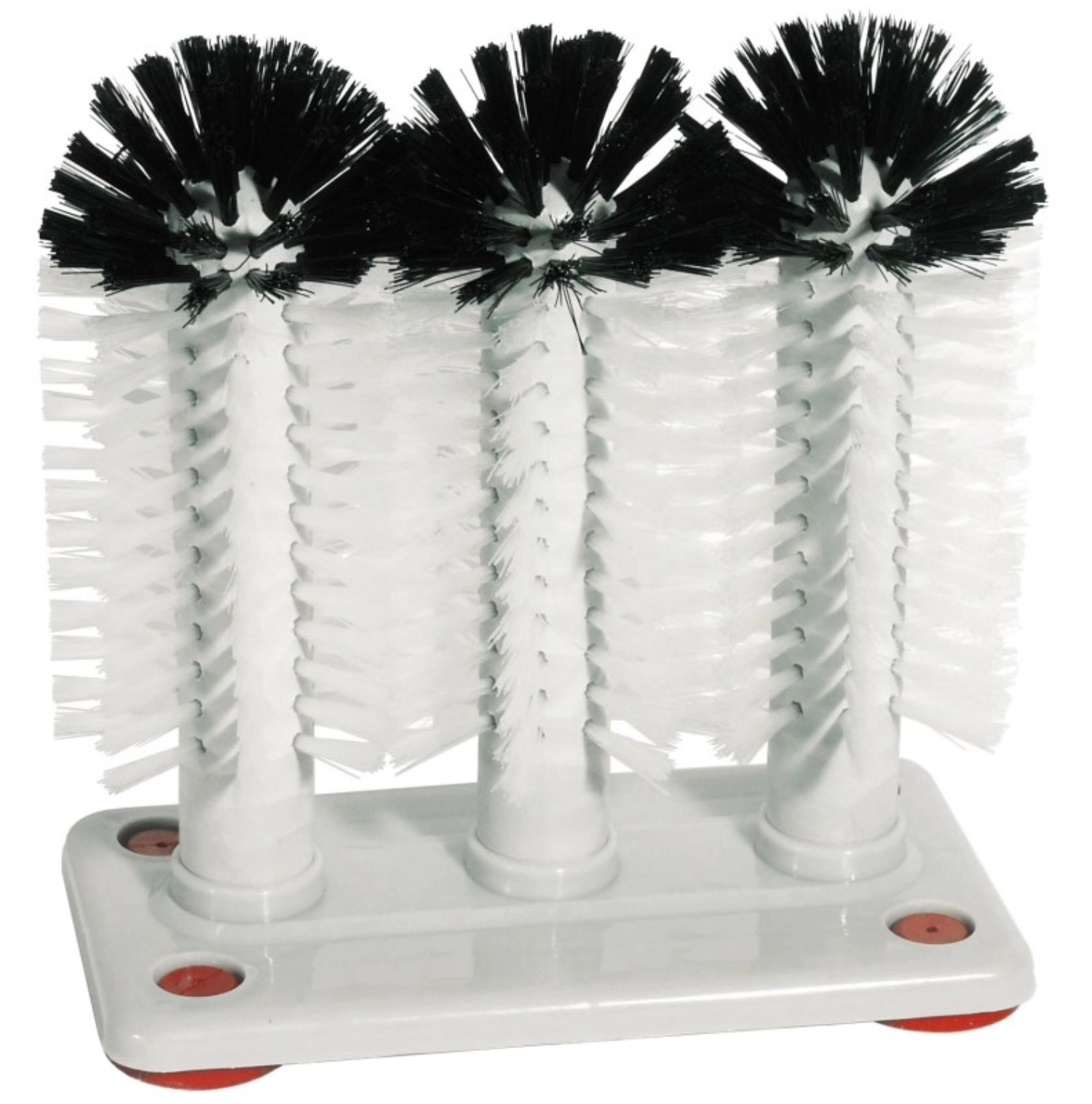 Brosses à verres 3x18 cm sur plaque plastique