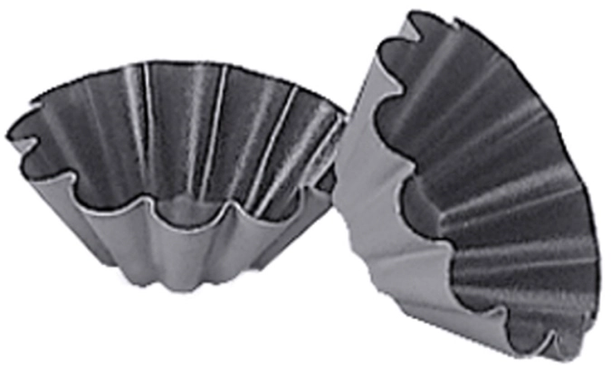 Moule à brioche antiadhésif 8 cm revêtu EXOPAN