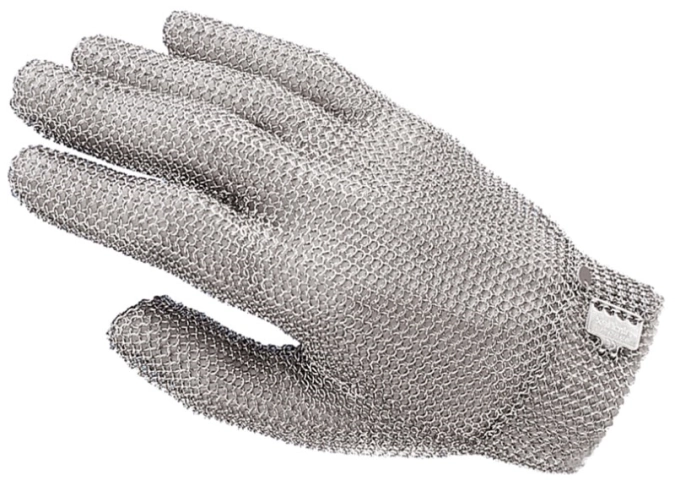Stechschutzhandschuh, einzeln Größe 1 S (weiß)