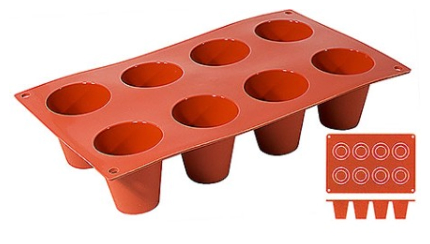 Silikon-Backmatte Dariol, 5 cm