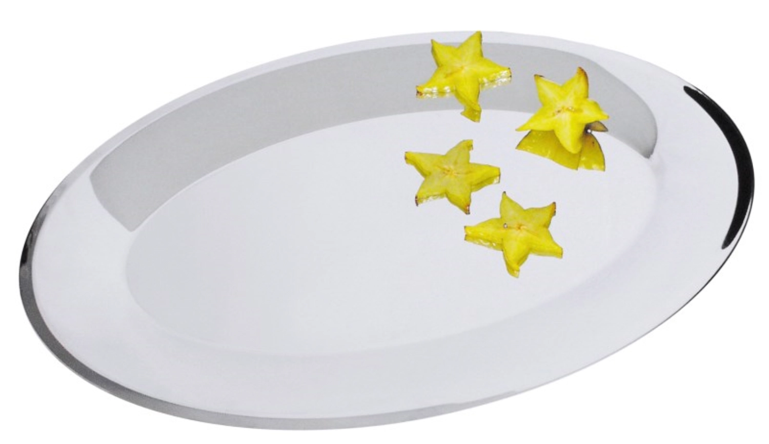 Plateau de buffet ovale 51 x 34 cm