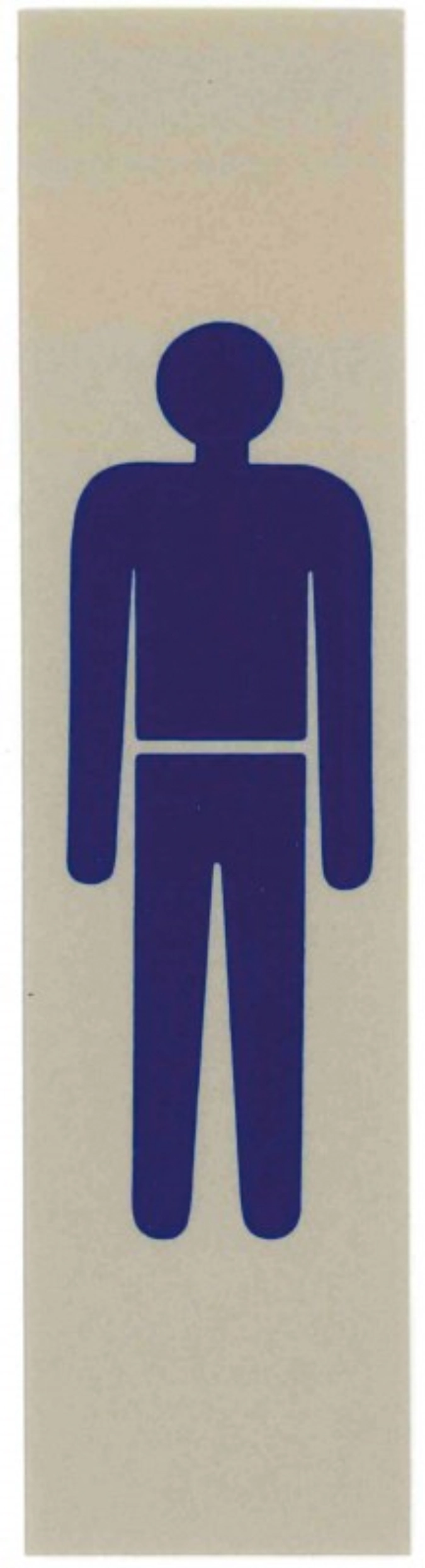 Schild MANN (Symbol)