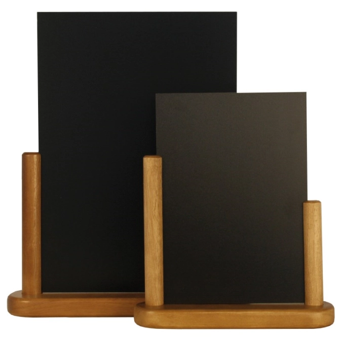 Tischtafel 15x21 cm, schwarz