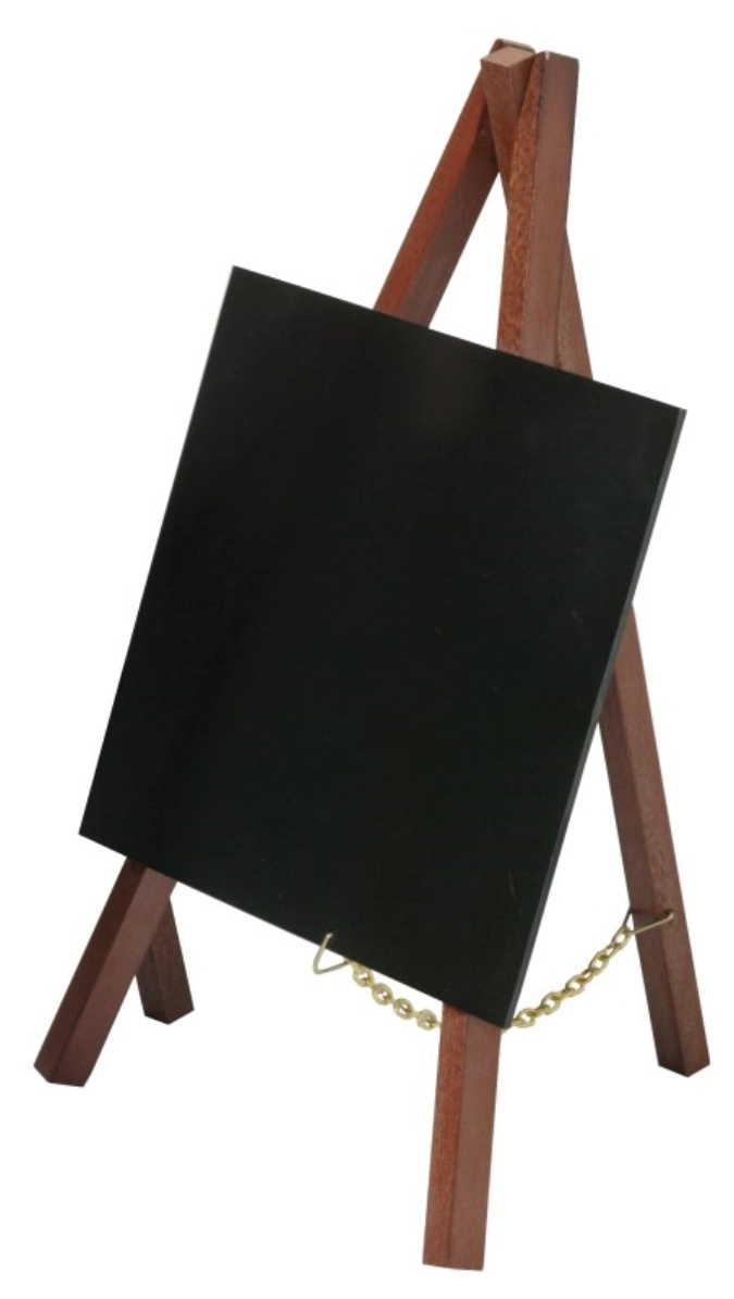 Tischstaffelei, mahagonifarben, Packung mit 3 Stück