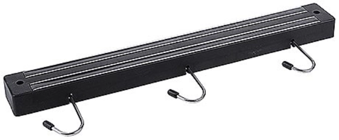 Magnet-Messerhalter 33 cm, schwarz