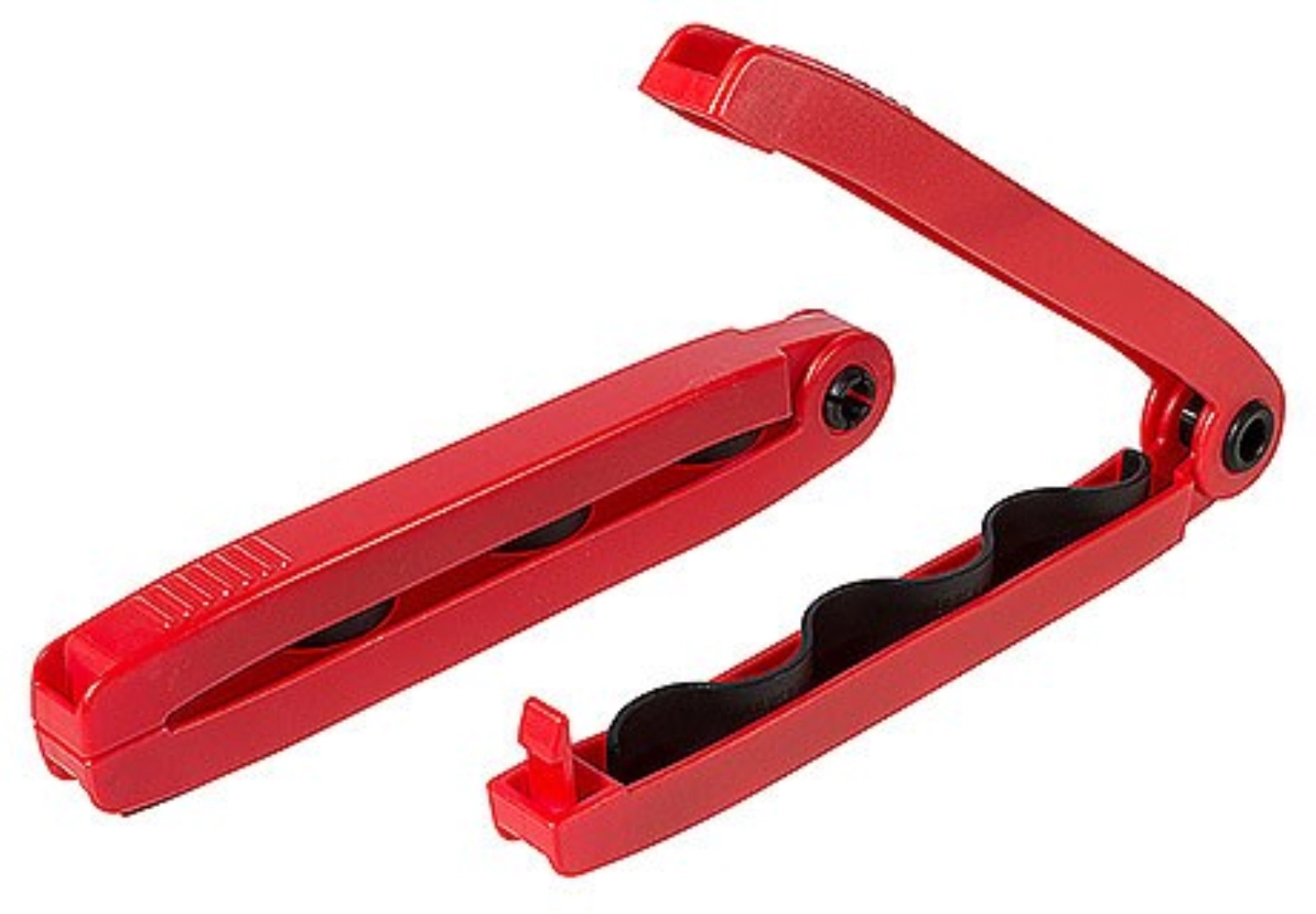 Pince à sachets grande 24cm, rouge