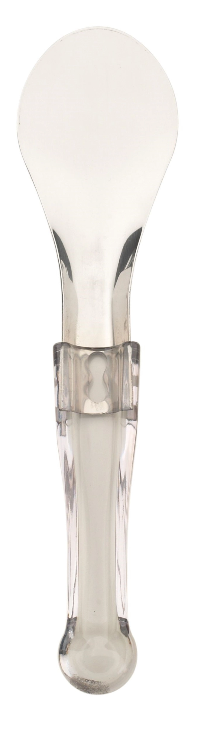 Spatule a glace avec manche en san transparent - spa26tr
