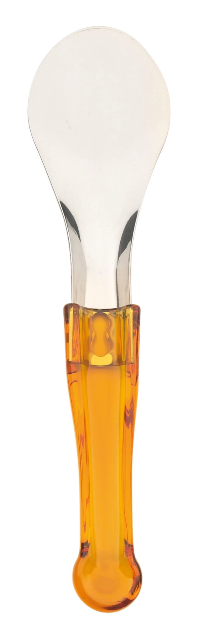 Spatule a glace avec manche en san orange - spa26ar