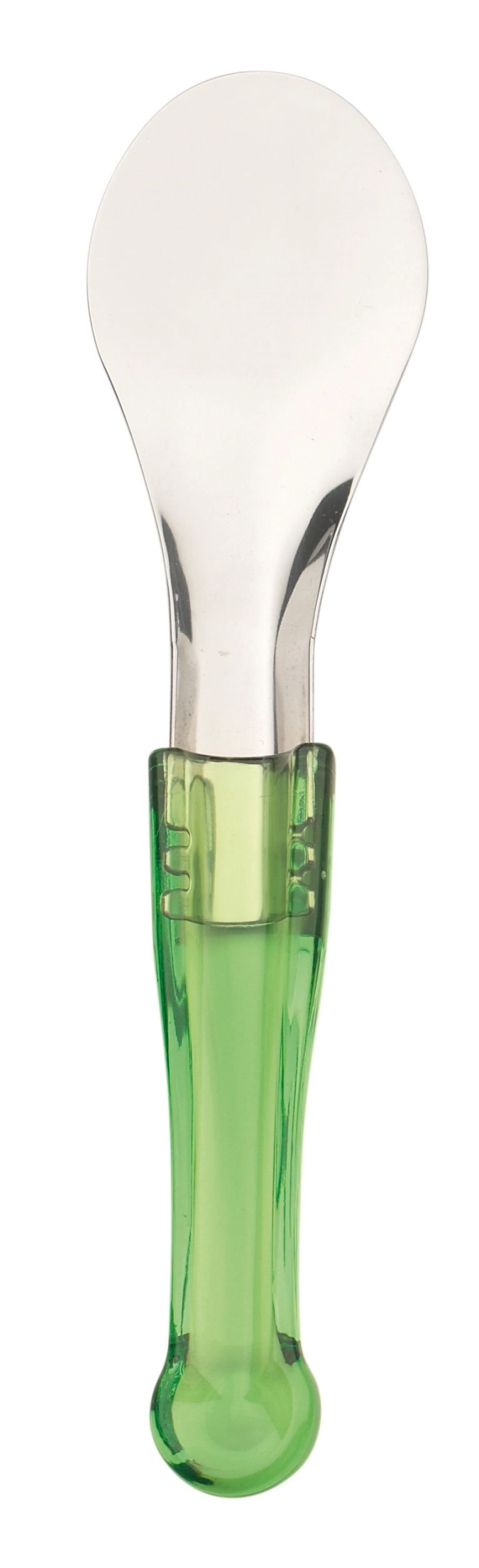 Spatule a glace avec manche en san vert - spa26ve