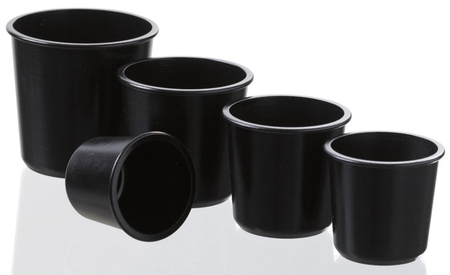 6 darioles rondes exoglass d55