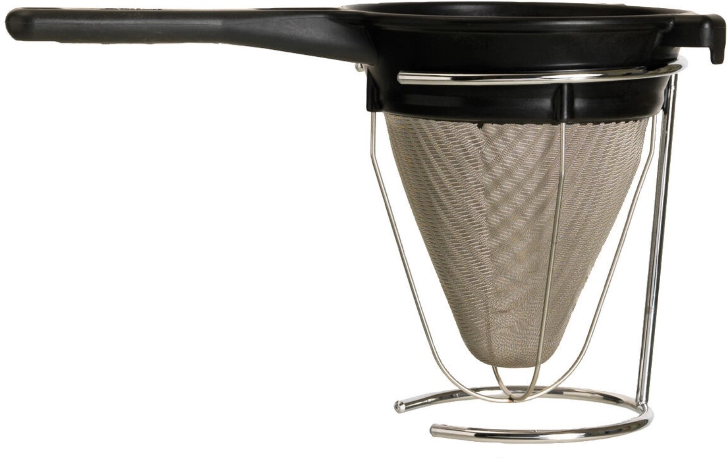 Support inox pour entonnoir