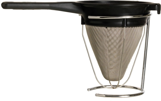 Support inox pour entonnoir