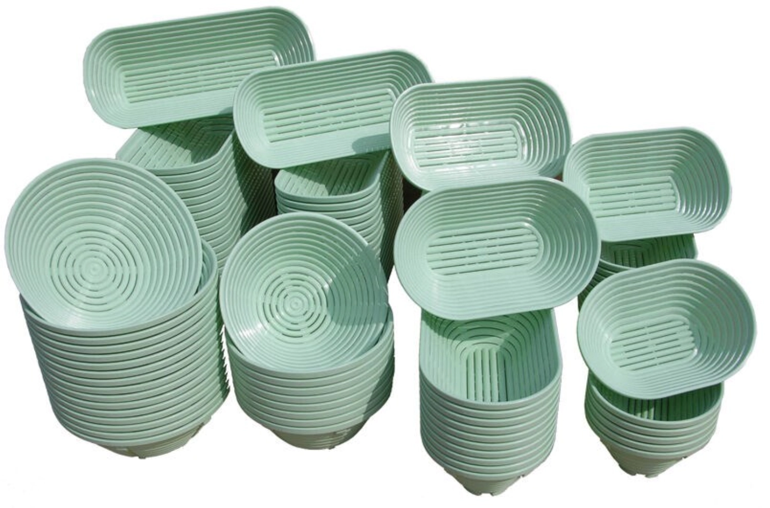 Banneton long pp vert 750g