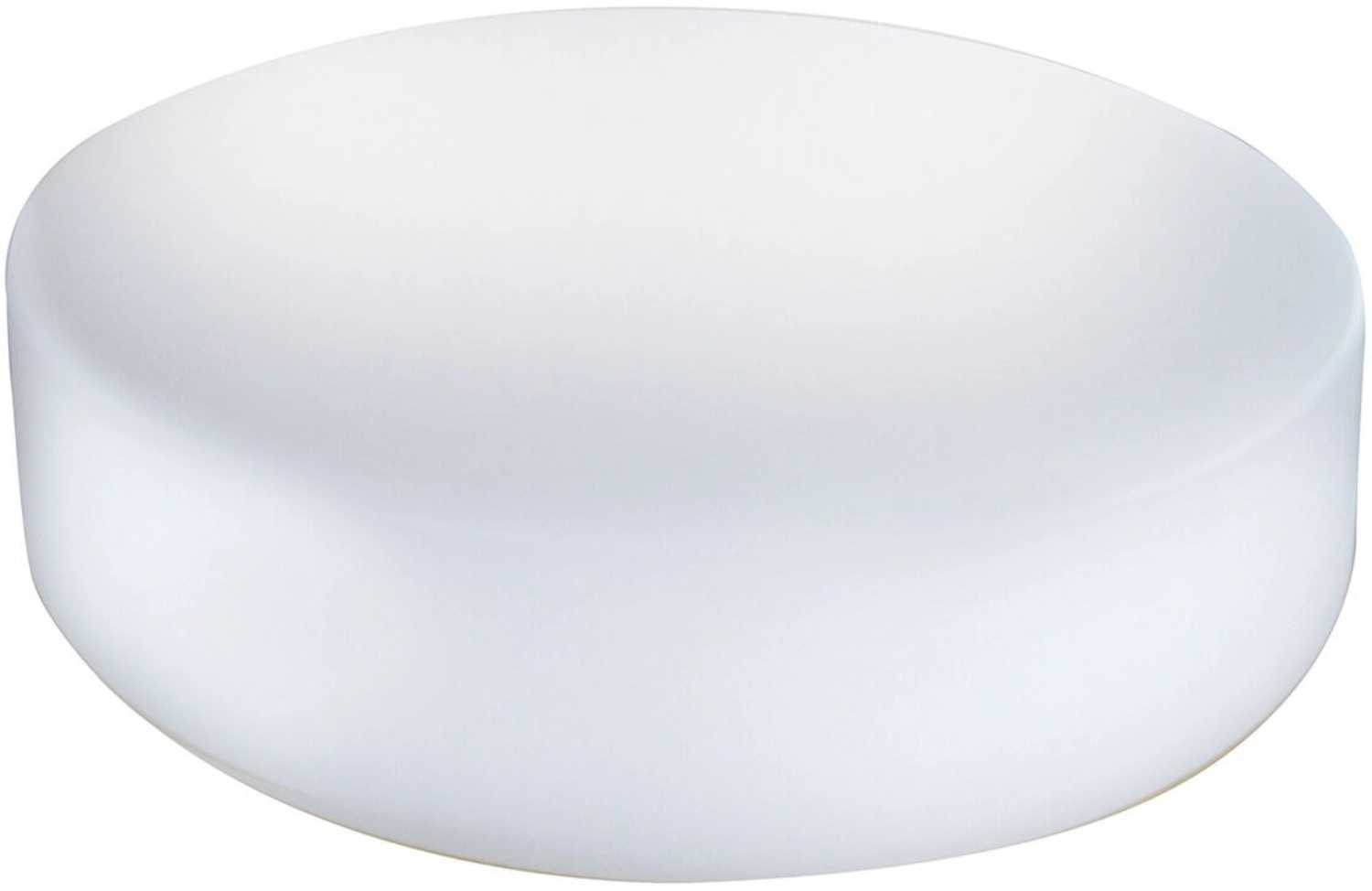 Billot pe d45xh14cm blanc