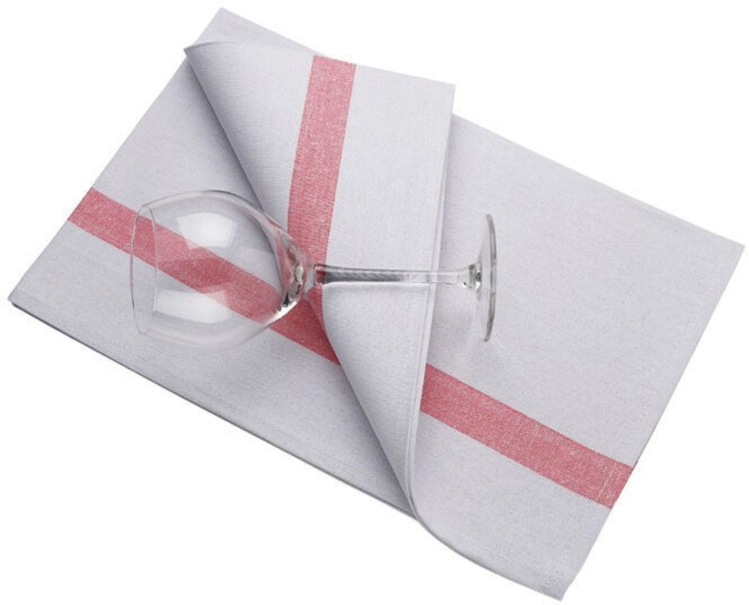 12er Set Gläsertücher Baumwolle