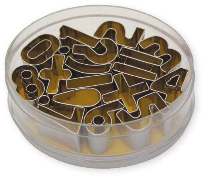 Box Ausstecher Zahlen und Symbole