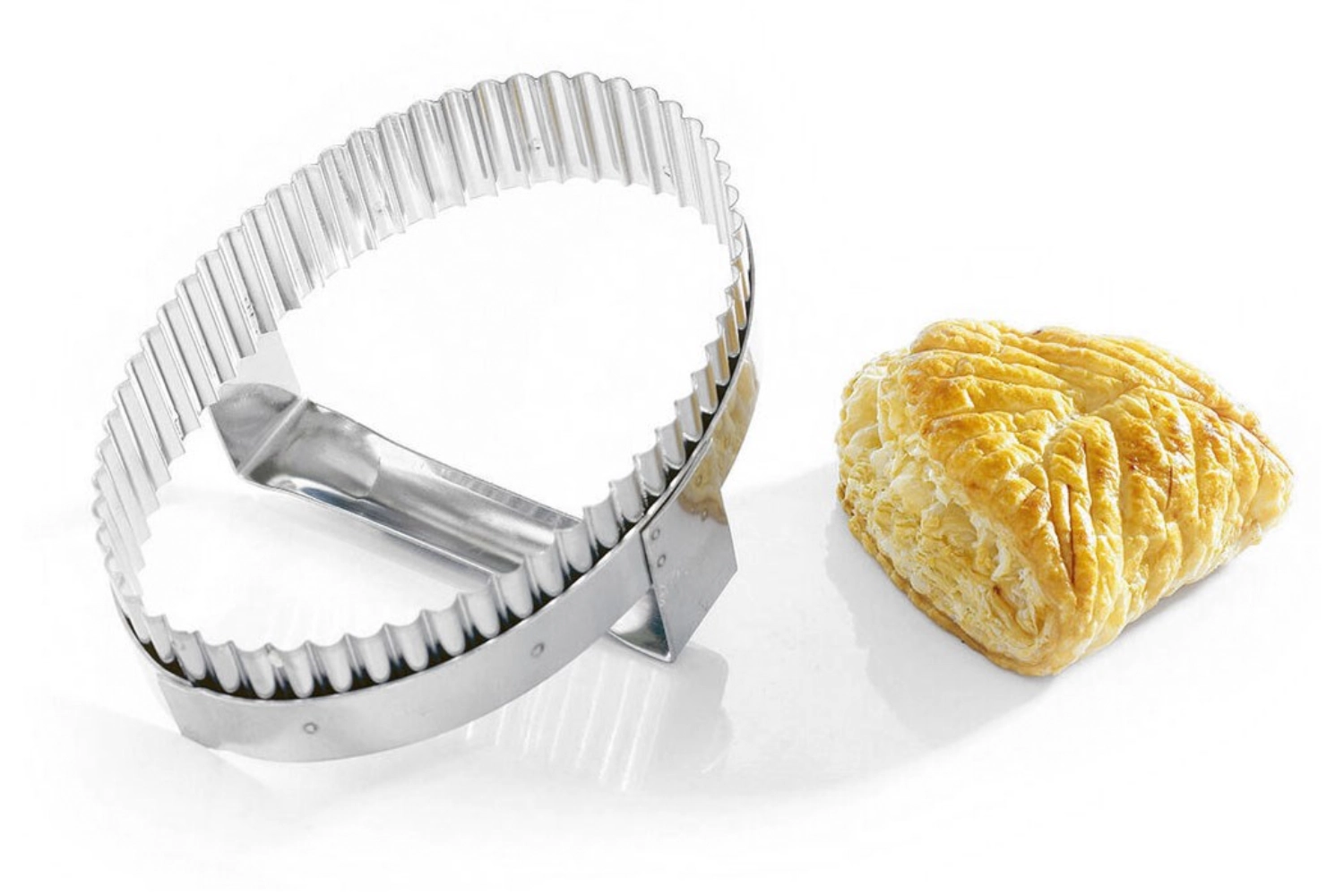 Ausstecher Apfeltaschen Edelstahl 170