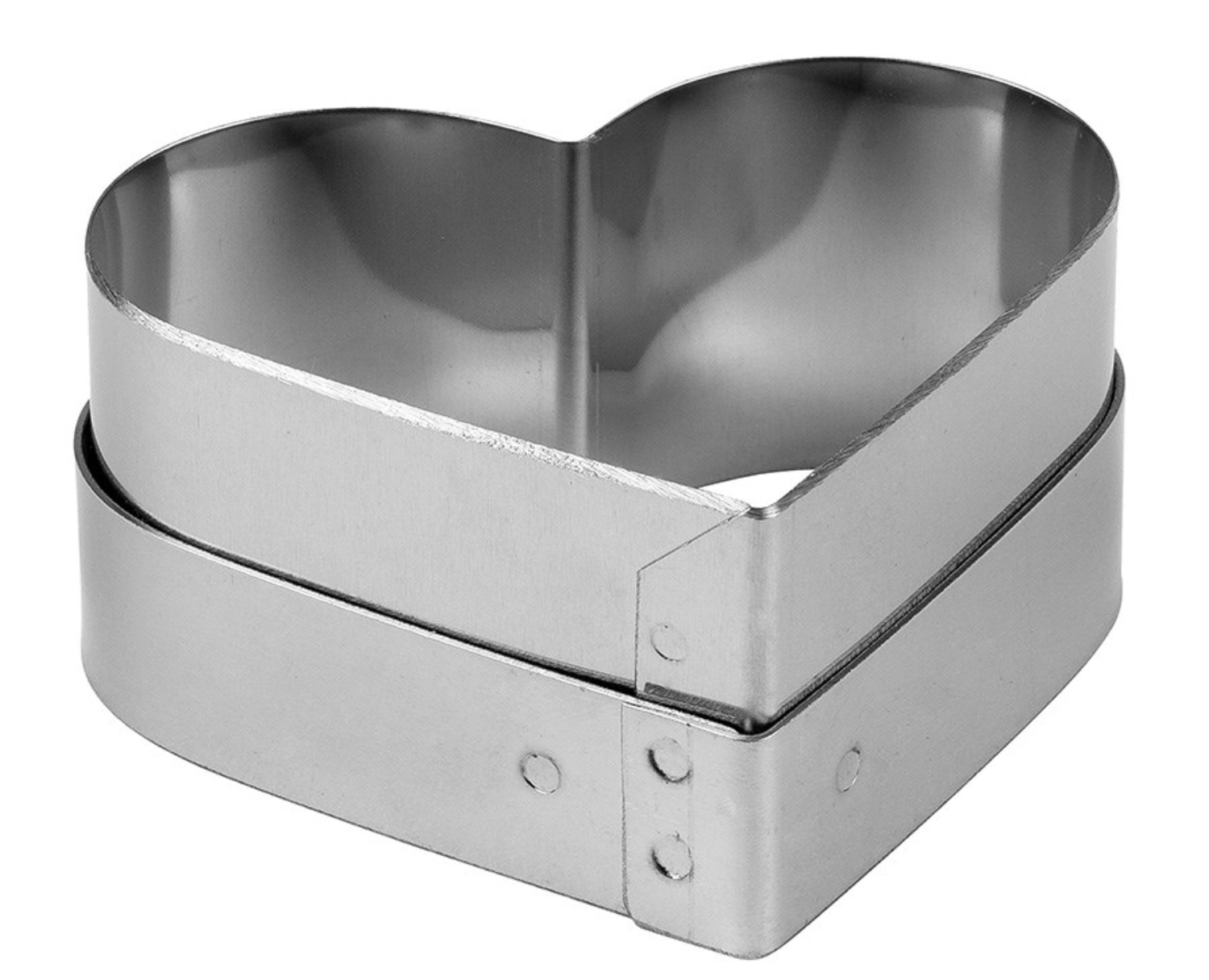 Decoupoir mini coeur inox