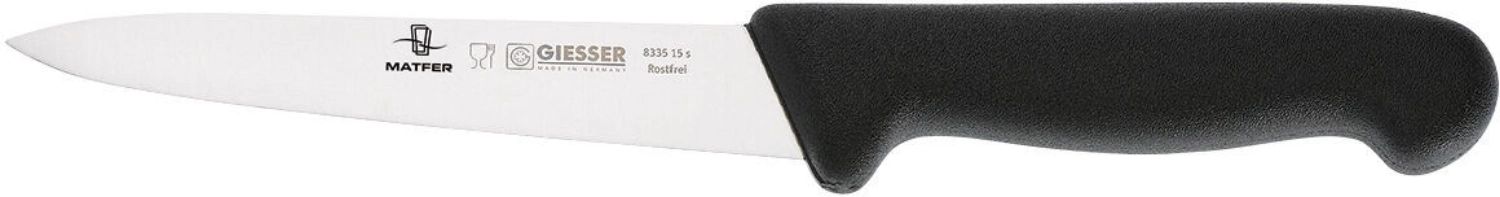 Küchenmesser Schwarz 150