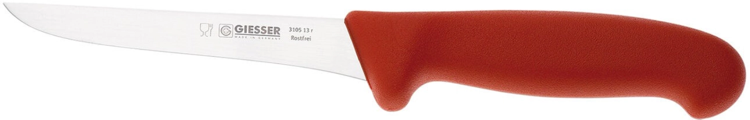 Couteau a desosser rouge 160mm