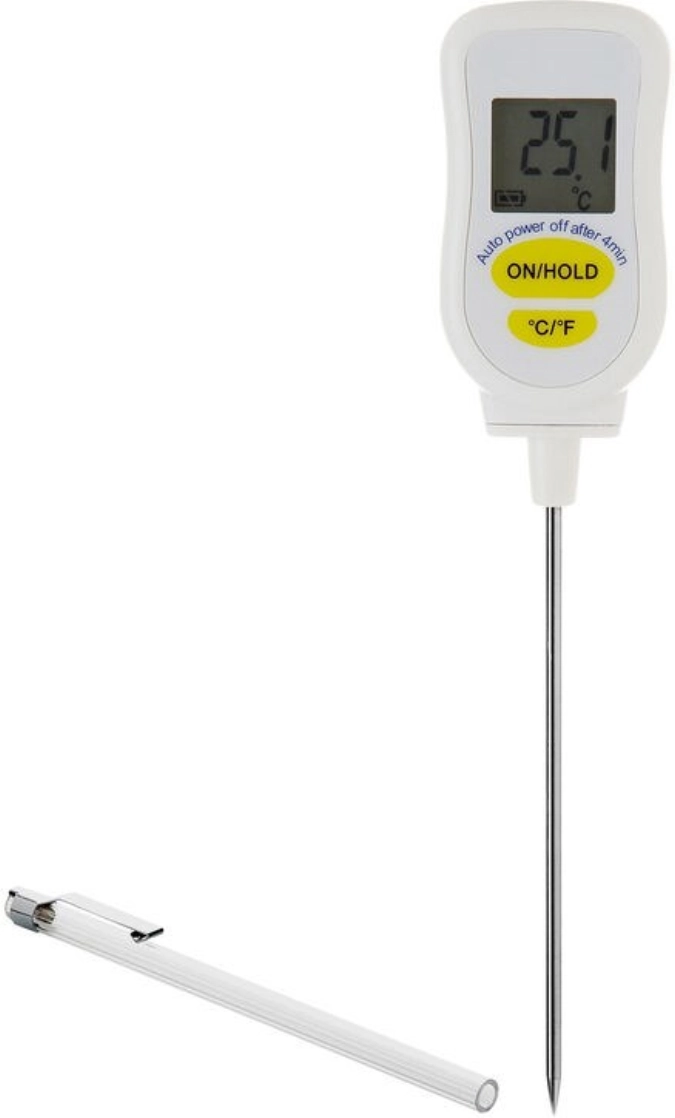 Digitalthermometer und Einstechson