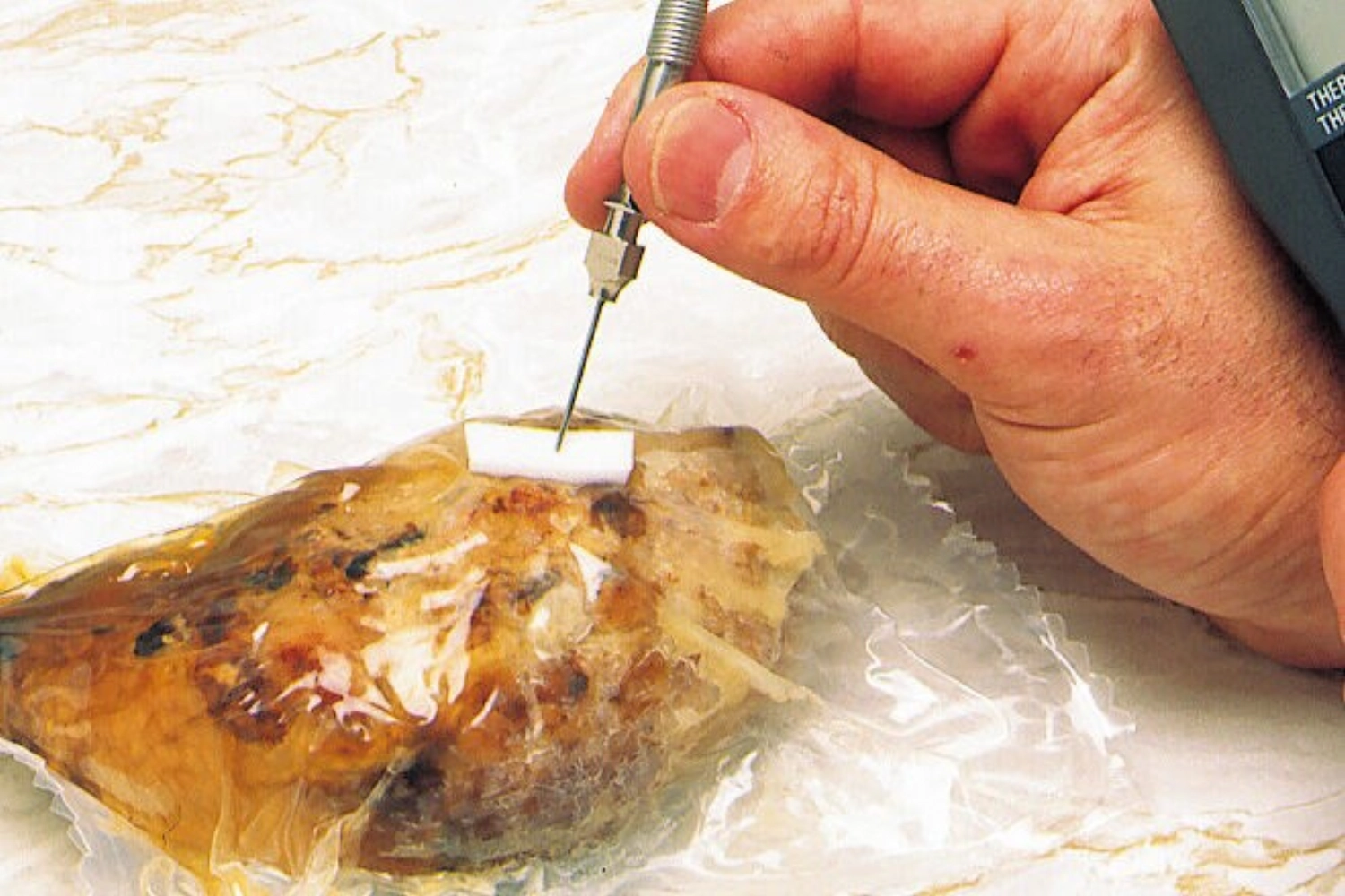 Klebedichtung für Vakuumierbeutel